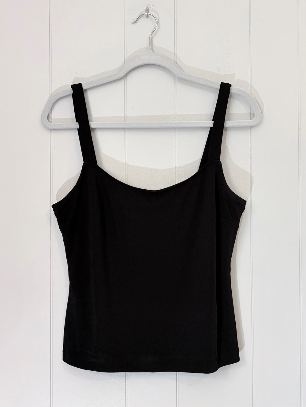 Joseph Ribkoff Women's Black Camisole Tank Top Cropped Elevated Basic Sz 12